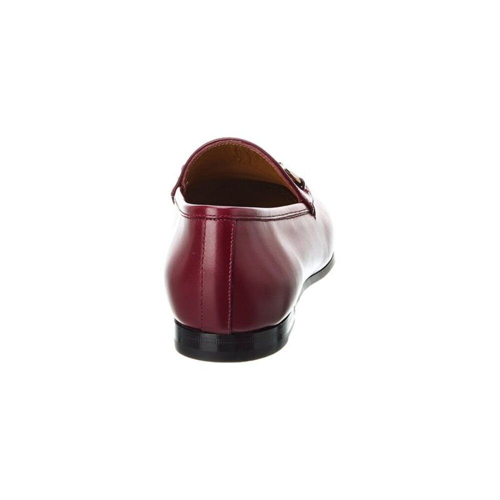 Gucci Jordaan Leather Loafer, Red - Picture 3 of 5